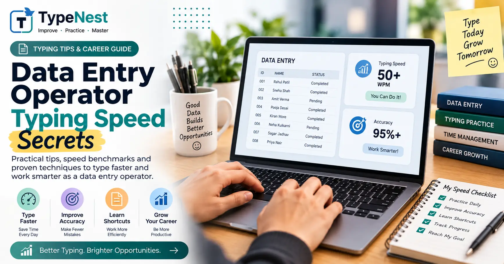 Data Entry Operator Typing Speed Secrets