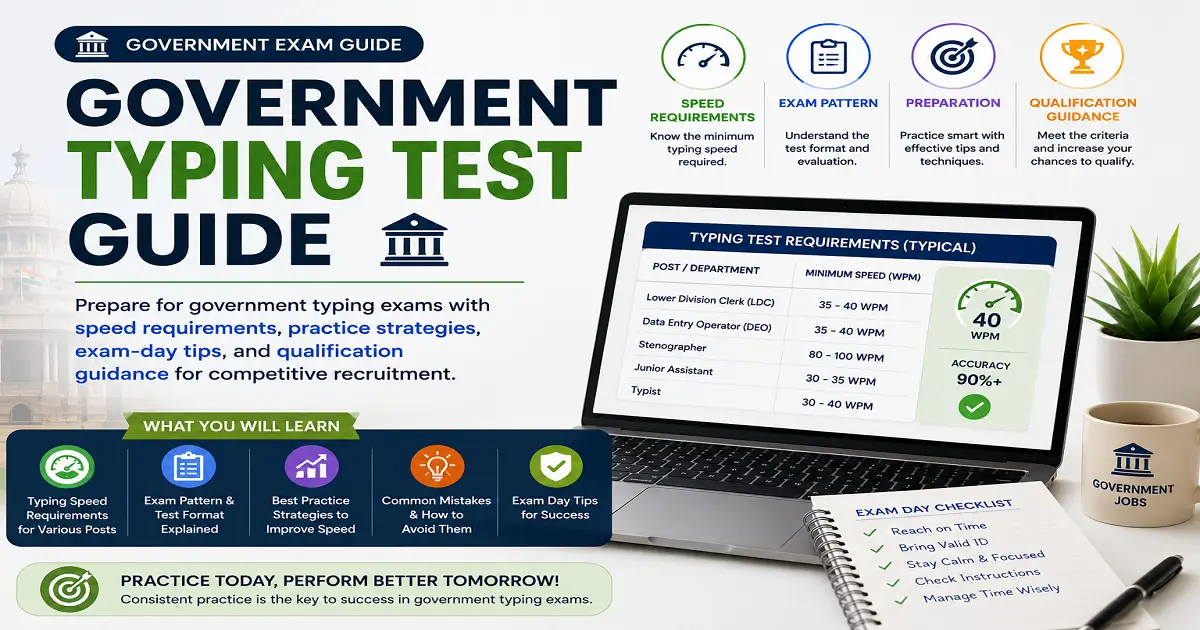Government Typing Test Guide