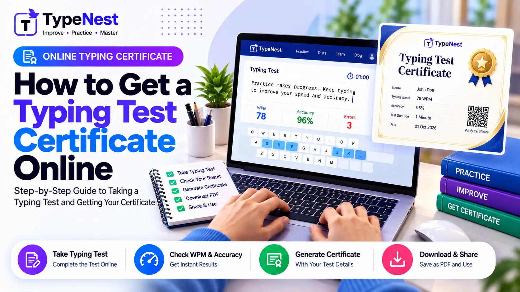 Typing Test Certificate Online Guide
