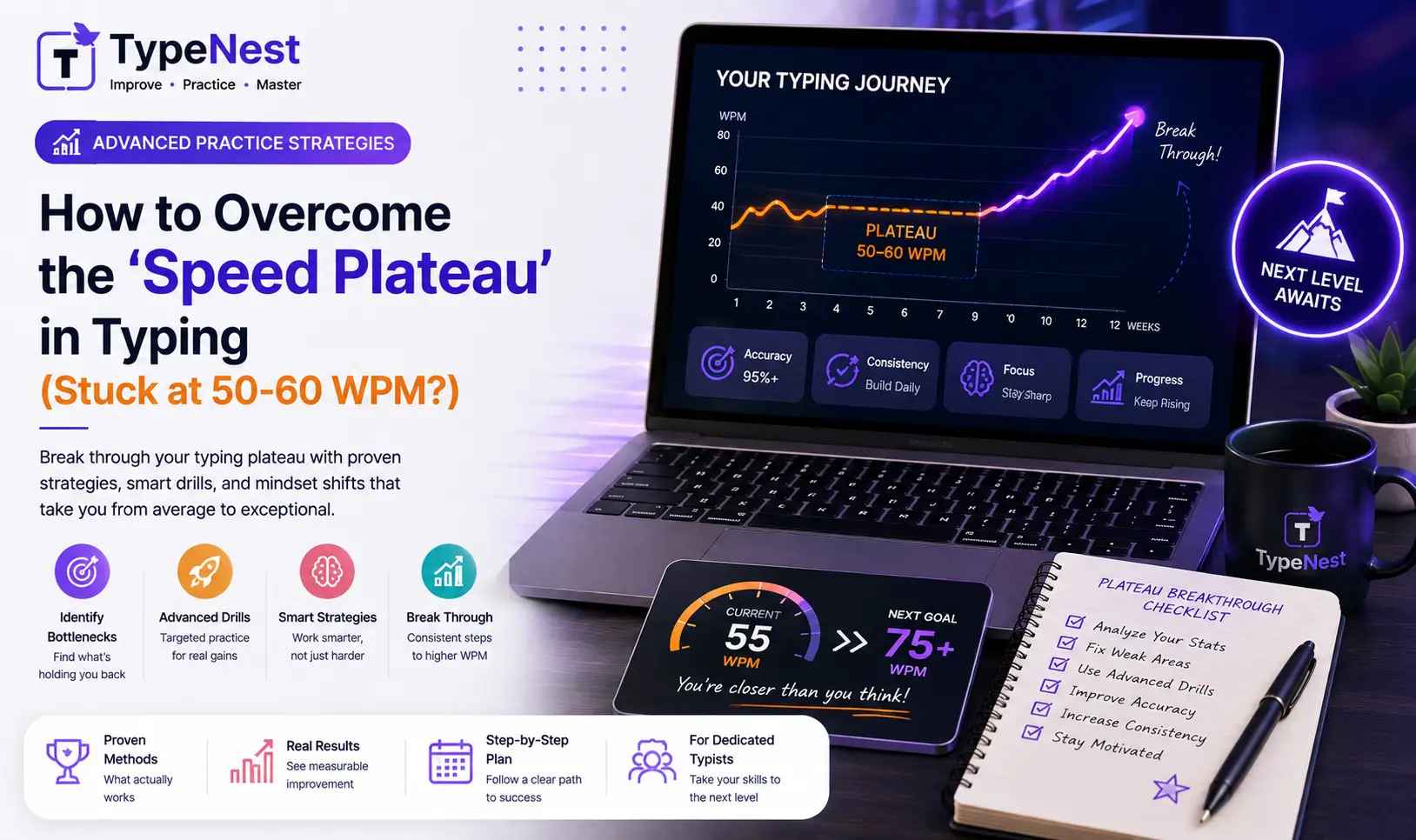 How to Overcome Typing Speed Plateau Guide