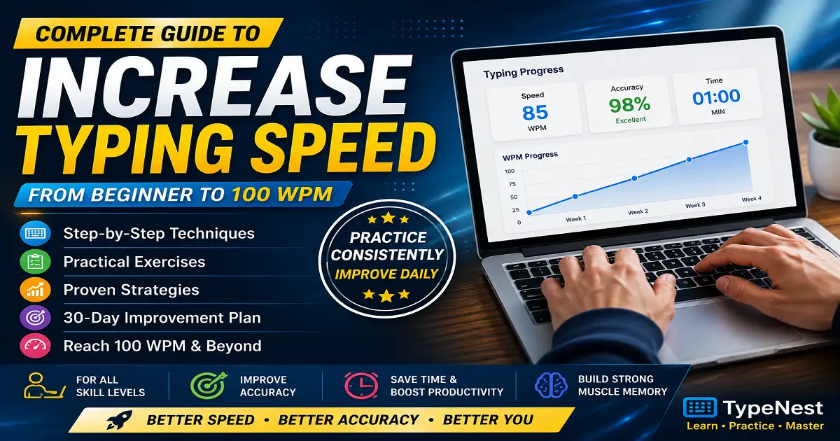 Complete Guide to Increase Typing Speed