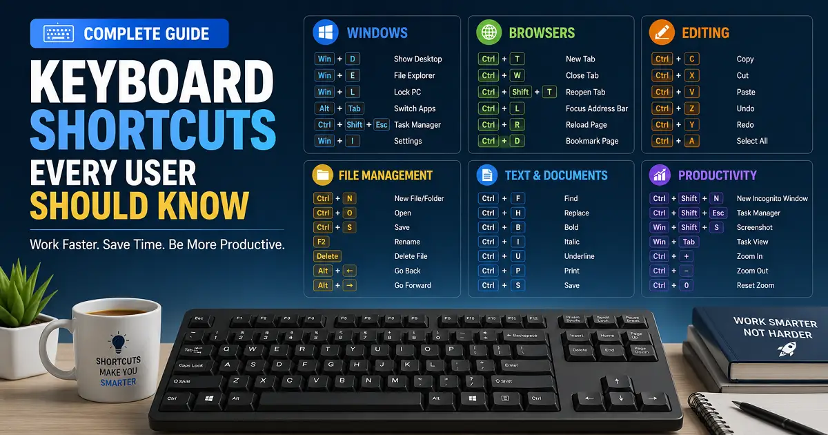 Keyboard Shortcuts Every User Should Know