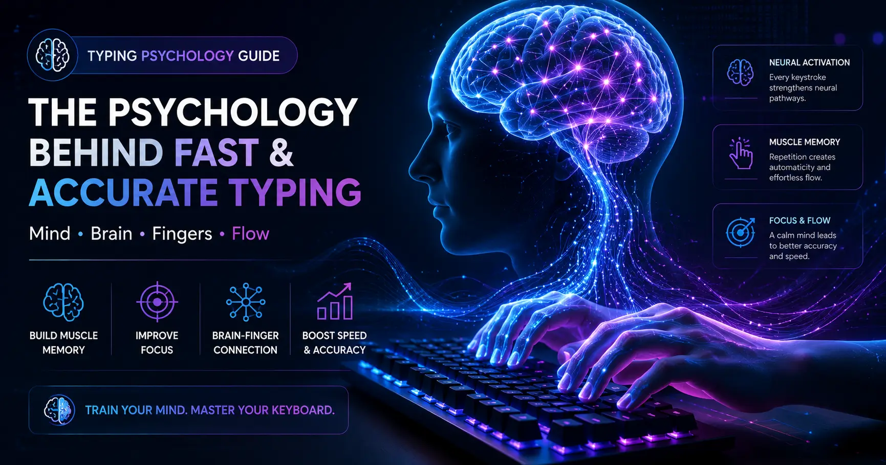 The Psychology of Typing: How to Train Your Brain for Blind Typing