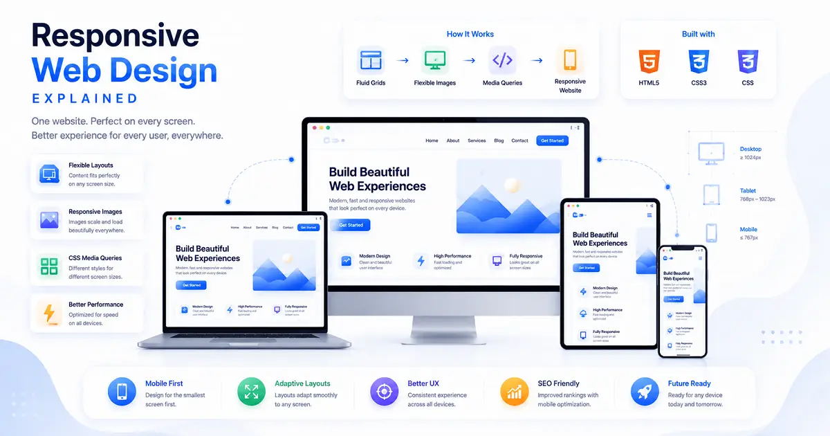 Responsive Web Design Explained for Beginners