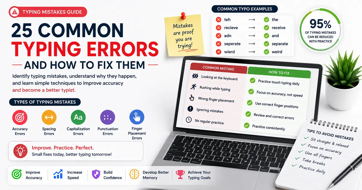 Typing Mistakes Guide